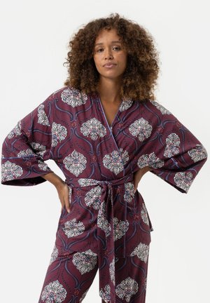 KIMONO - Leichte Jacke - boysenberry