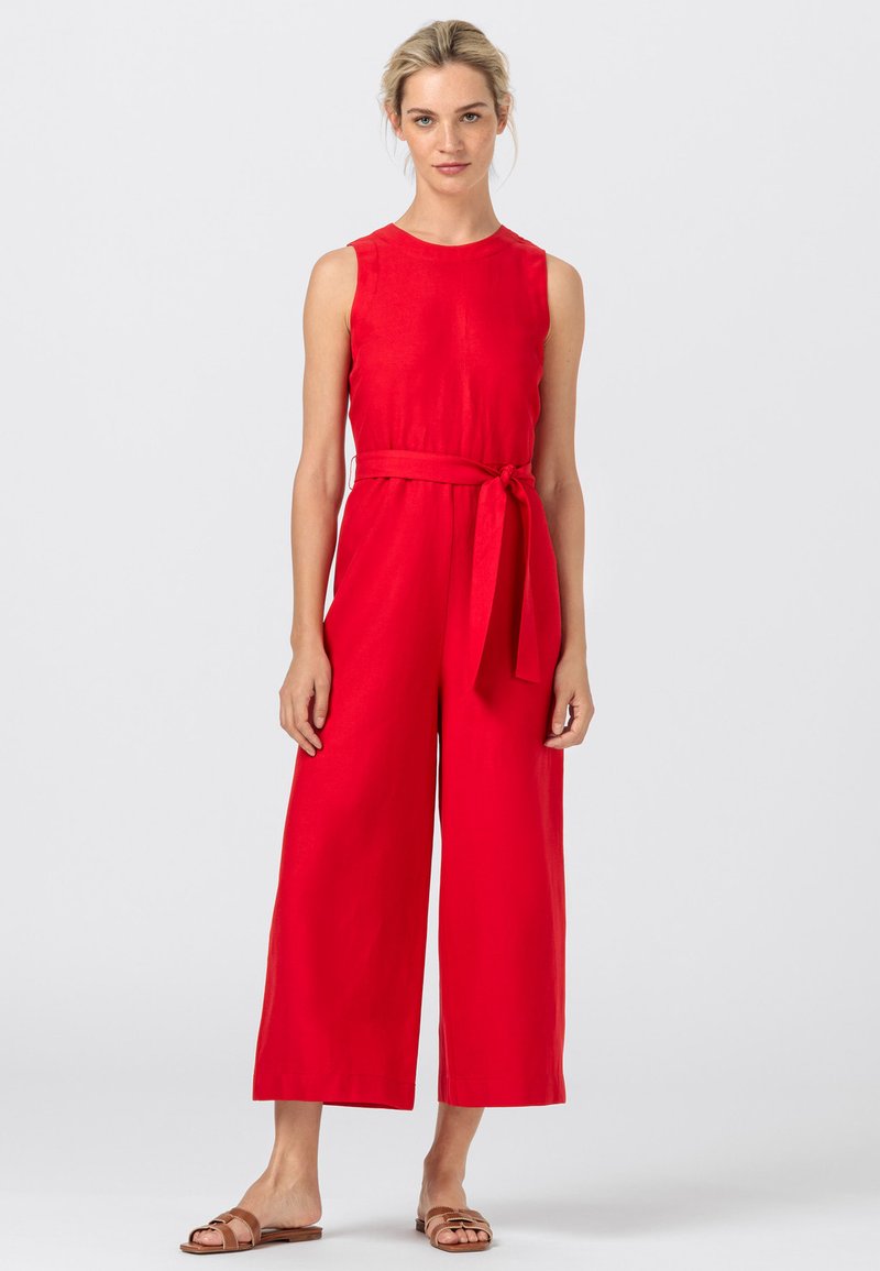 HALLHUBER WIDELEG Jumpsuit luscious red/red Zalando.de