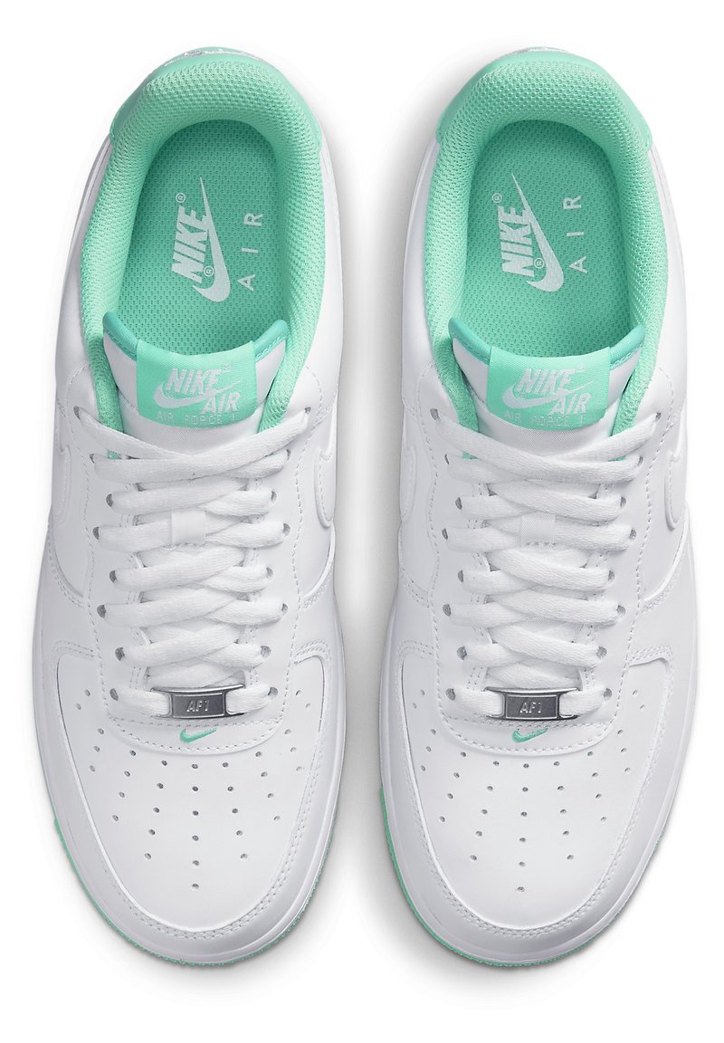 Interior Disipación Templado Nike Sportswear AIR FORCE - Zapatillas - white/white lt menta/blanco -  Zalando.es