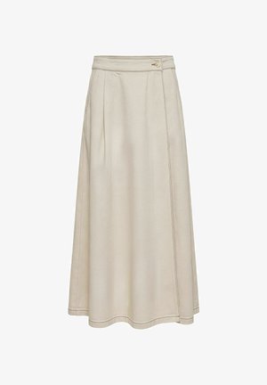 Object, DENIM - Jupe portefeuille - beige denim