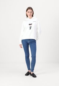 KARL LAGERFELD IKON AQUARELLE - Felpa - white
