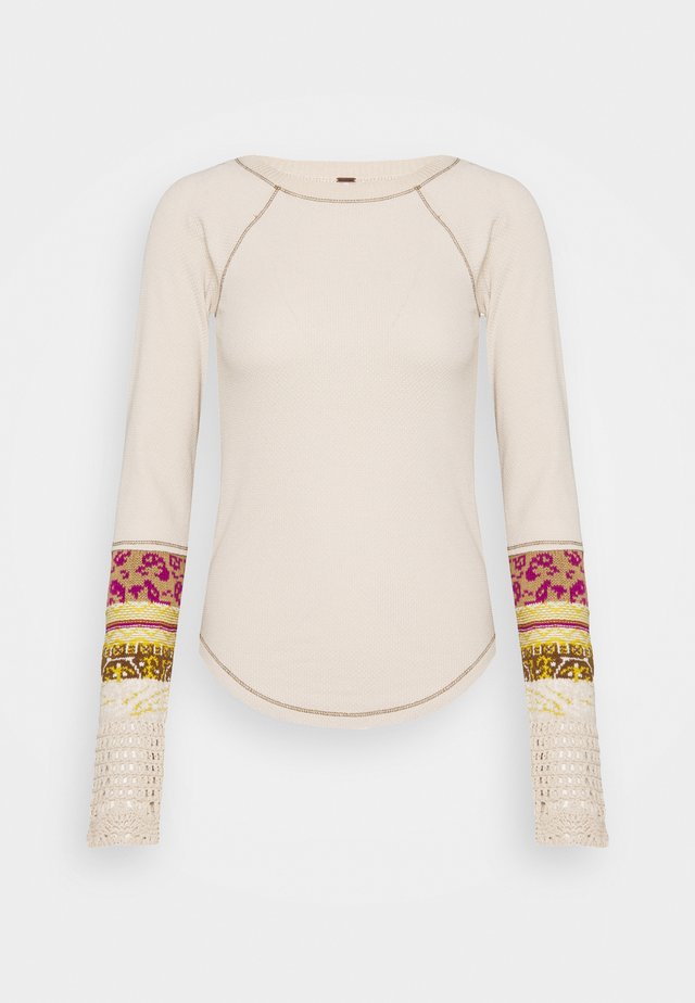 IN THE MIX CUFF - Strikpullover /Striktrøjer - off-white