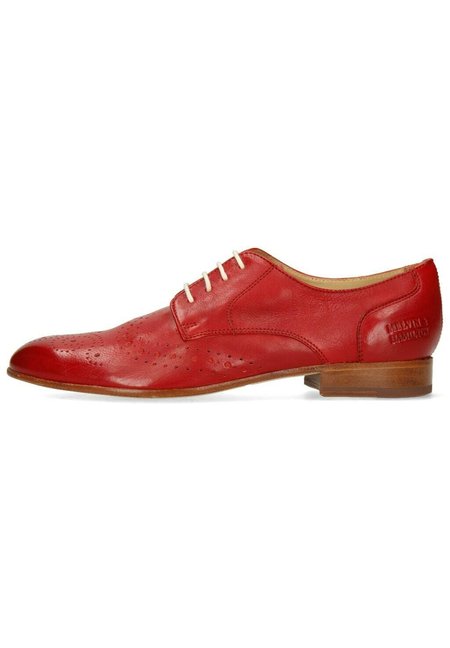 derbies rouge femme