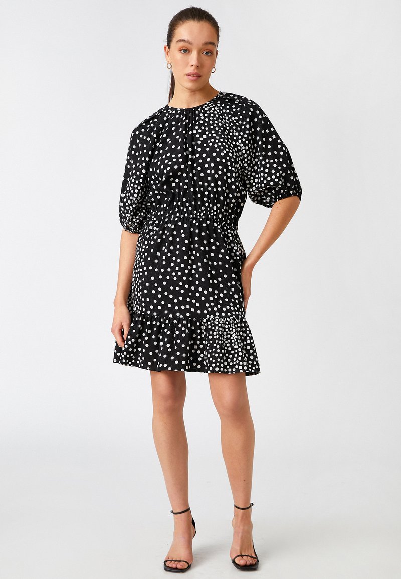 Koton Jurk neongroen Koton Jurk neongroen