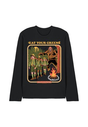 Cotton Soul, STEVEN RHODES EAT YOUR GREENS - Langarmshirt - black