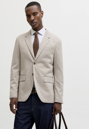 Jack & Jones JPRBLAMARTIN LEON - Veste de costume - morel