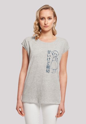 F4NT4STIC HELLO HEIDI - T-Shirt print - heather grey