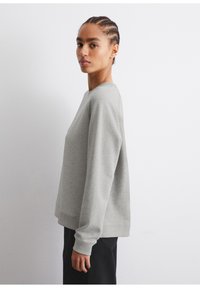Marc O'Polo DENIM CREW NECK  - Sweatshirt - stone melange