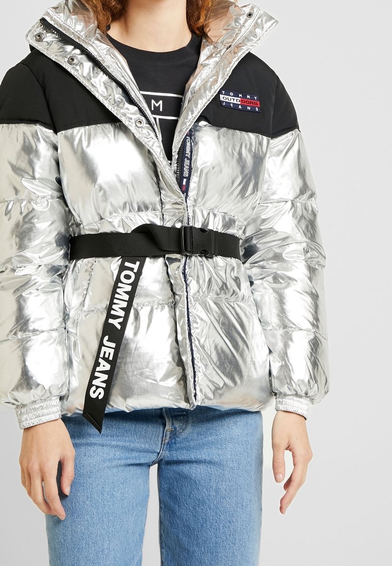 Tommy Jeans Veste d'hiver - silver-coloured