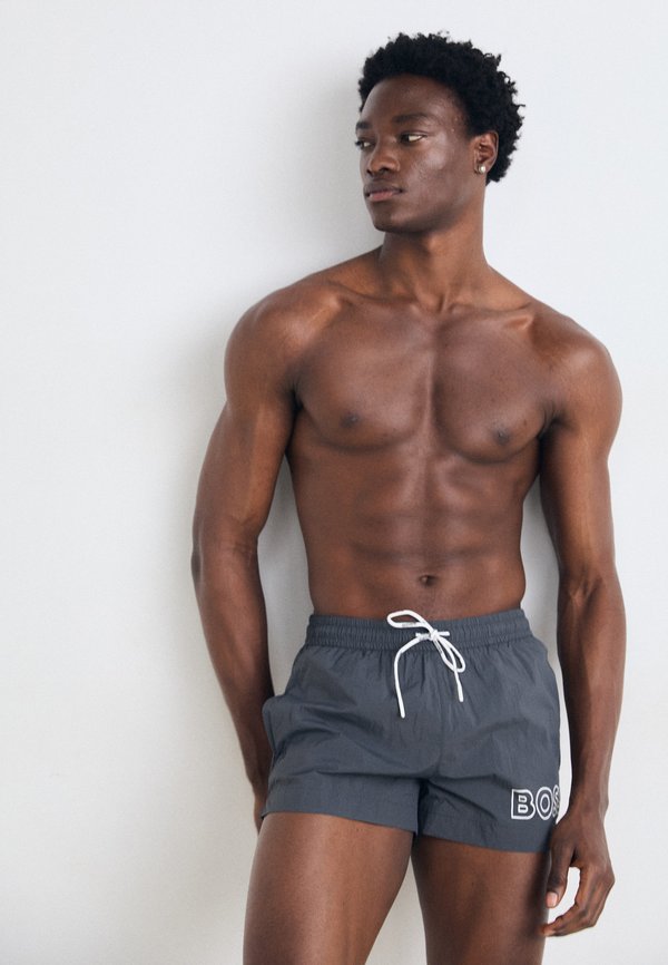 MOONEYE - Swimming shorts - charcoal4