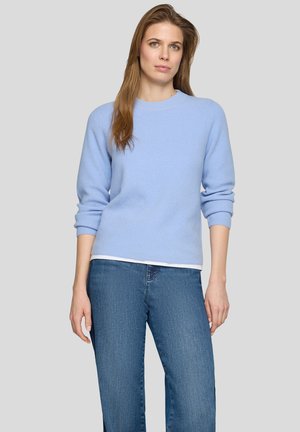 Rabe, RABE PULLOVER - Strickpullover - hellblau
