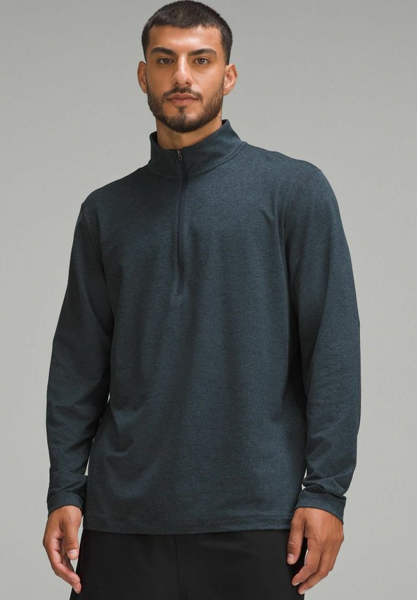 SOFT JERSEY HALF-ZIP - Langarmshirt