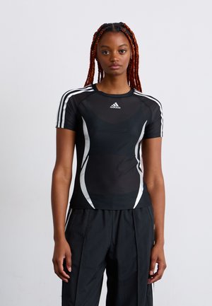 TIGHT TEE - Print T-shirt - black