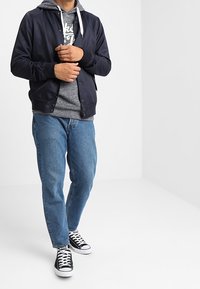 Jack & Jones Felpa con cappuccio - dark blue