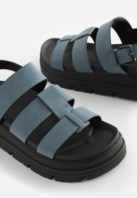 Next Sandály na platformě - denim