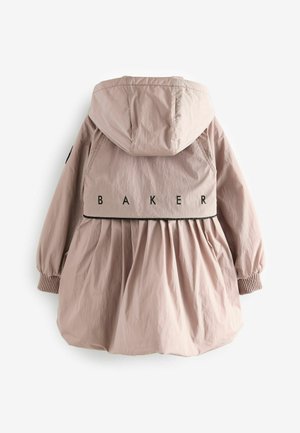Baker by Ted Baker REGULAR FIT - SHOWER RESISTANT PLEATED RAINCOAT  - Impermeable - oyster
