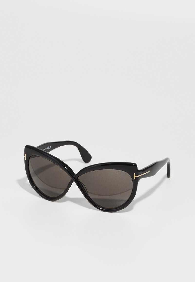 Tom Ford BEATRICE - Solbriller - shiny black/smoke