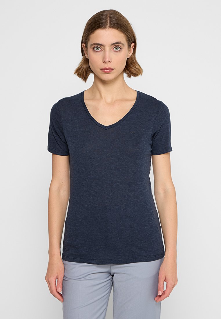 Mexx T-shirt basic donkerblauw