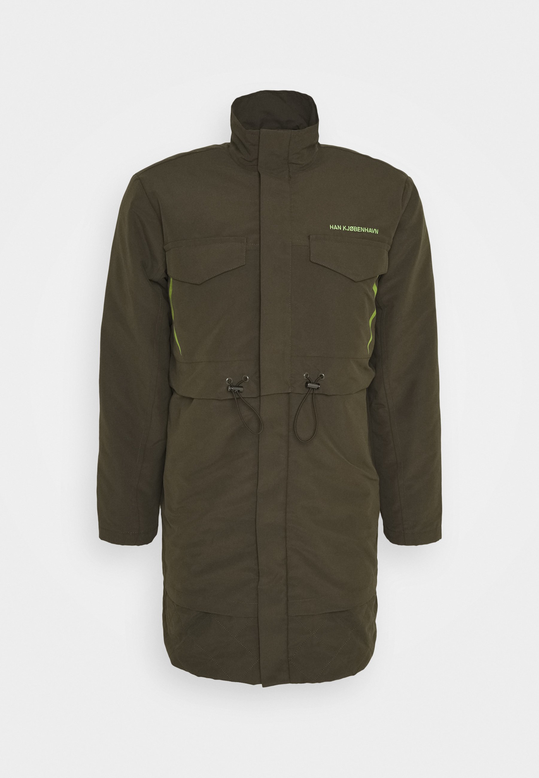 Han Kjobenhavn DESK JACKET Parka dusty brownbrun Han Kjobenhavn DESK JACKET Kort kåpe frakk sand heavy