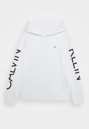 HERO LOGO HOODIE - Jersey con capucha - white
