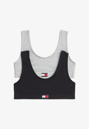 Tommy Hilfiger, 2 PACK - Toppe - black/ grey heather