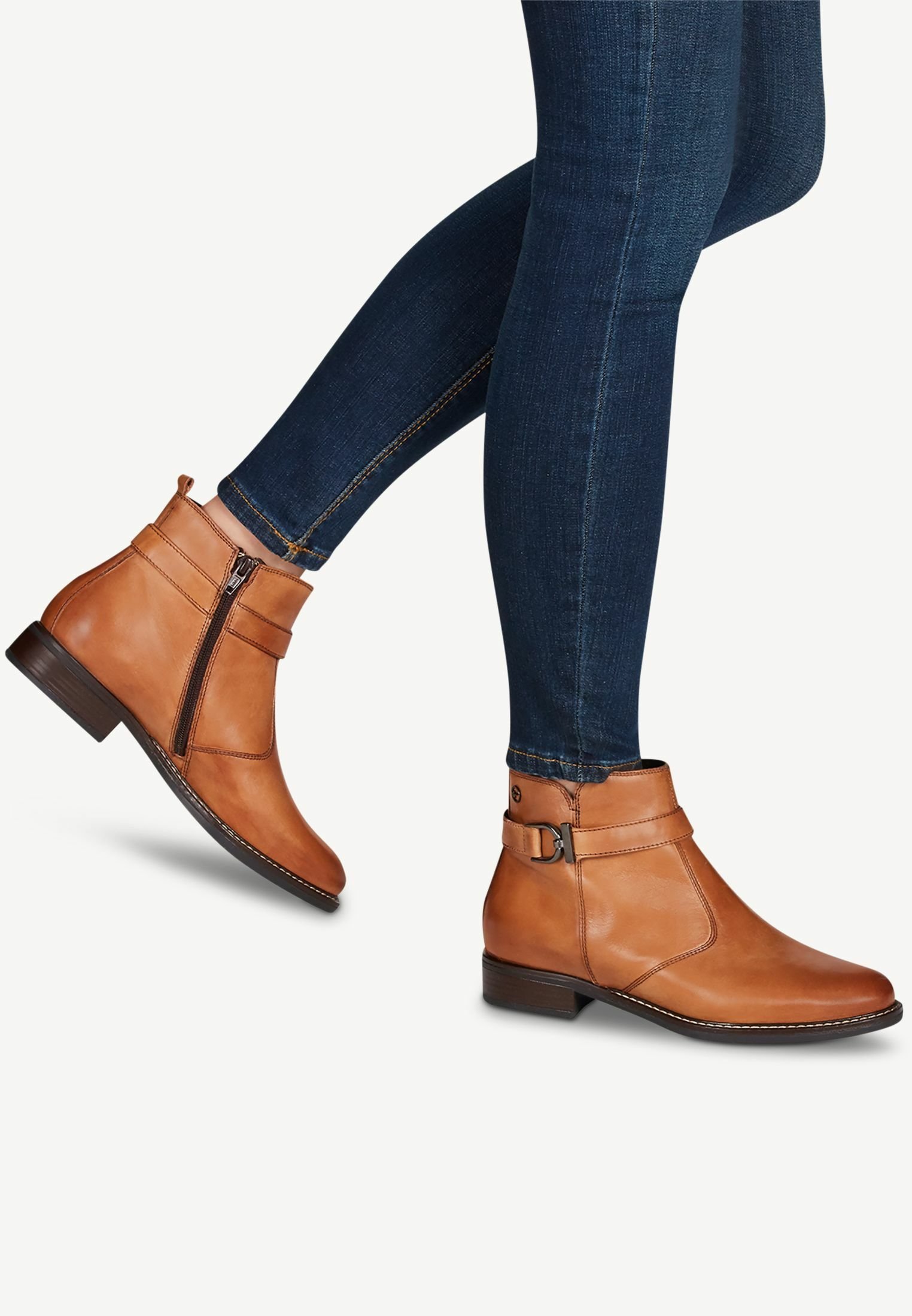 tamaris bottes marron