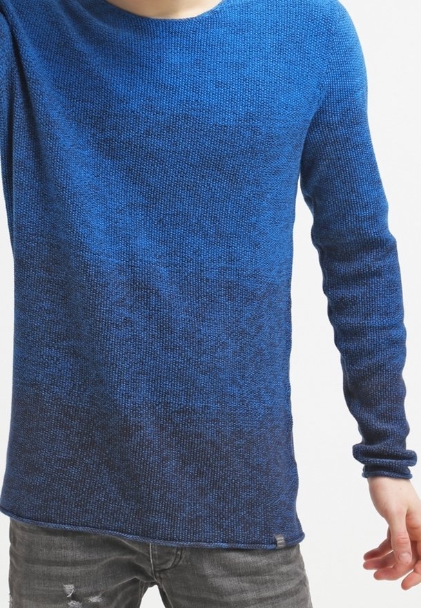 Jack & Jones Stickad tröja - blue