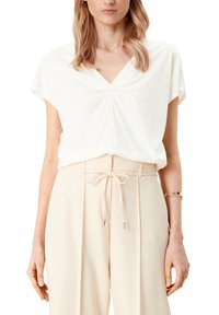 s.Oliver BLACK LABEL Tričko s potlačou - cream