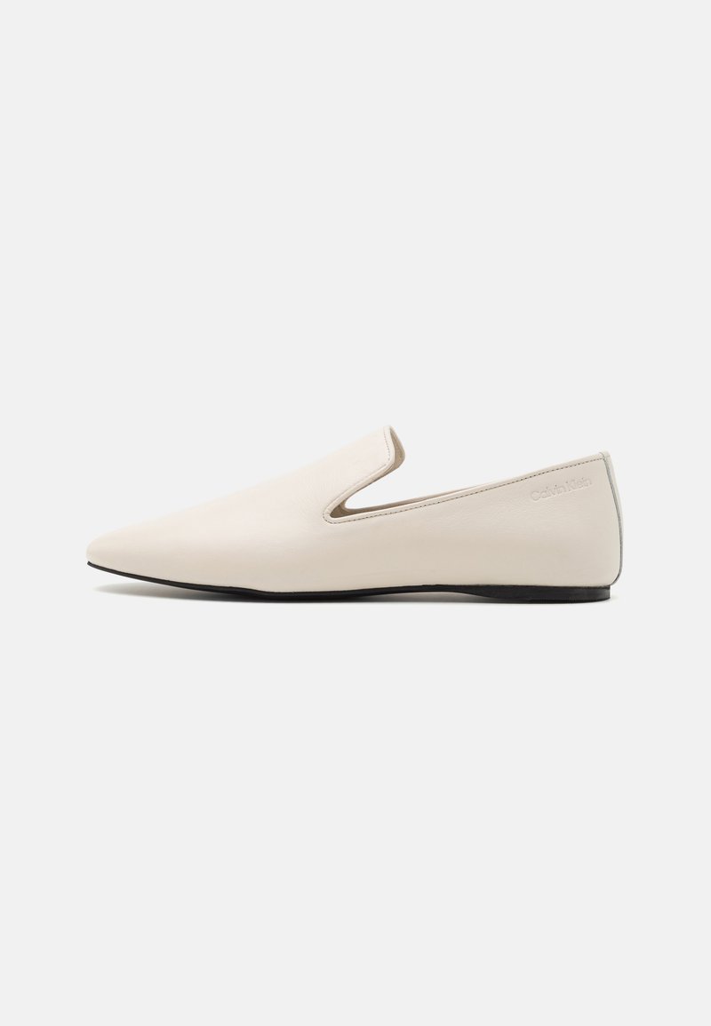 Calvin Klein LOAFER - Pantofi slip-on - dark ecru