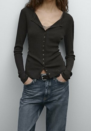 Cardigan - dark brown