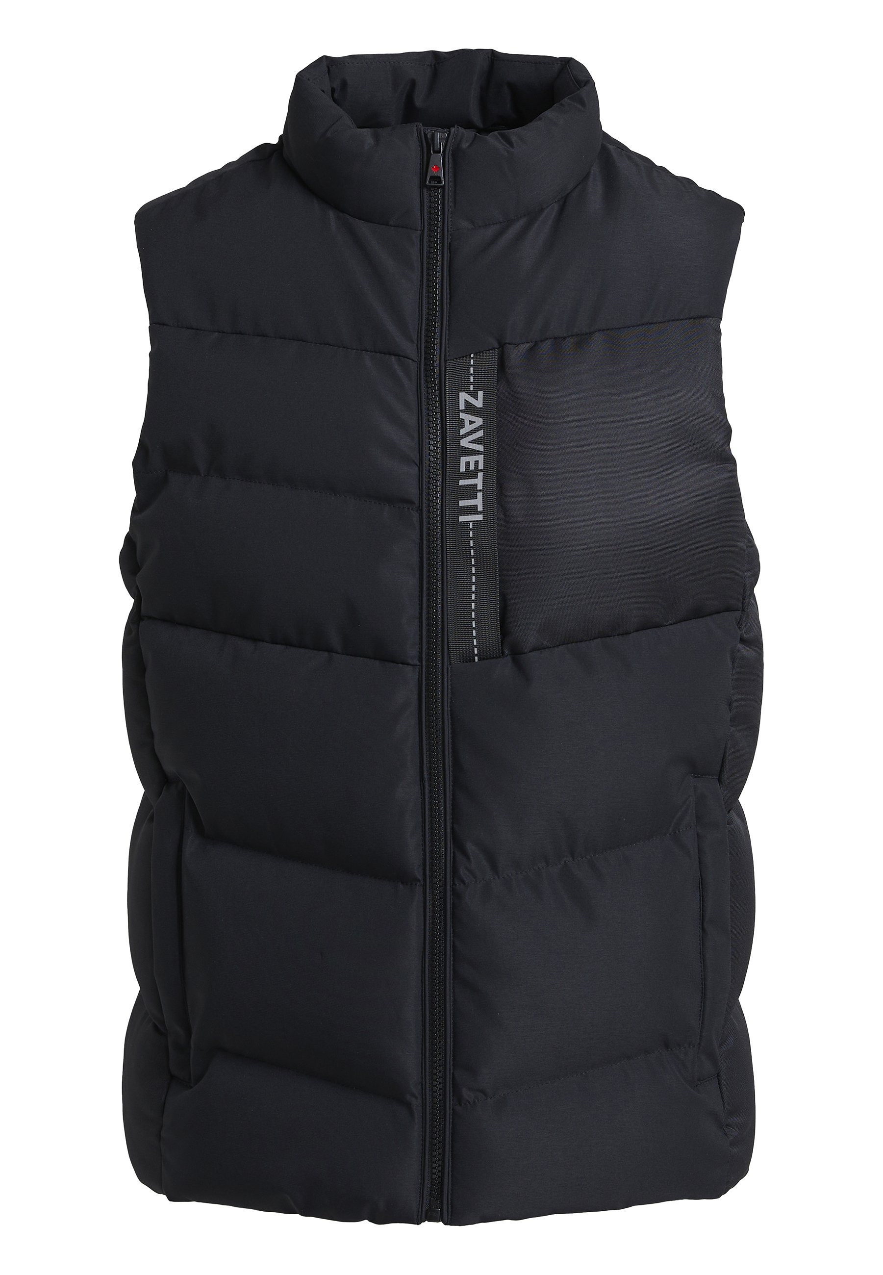 Zavetti Canada ZOVETIO PUFFER GILET - Waistcoat - jet black/black