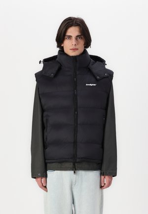 YEAR PUFFER VEST UNISEX - Waistcoat - black