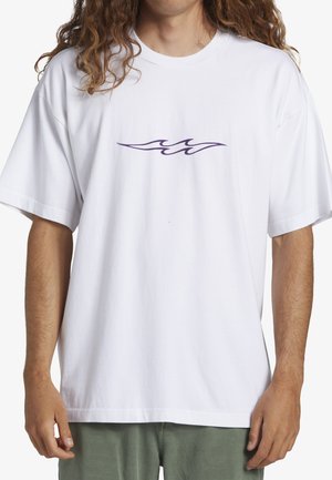 Billabong SOLUTION - T-shirt imprimé - wht