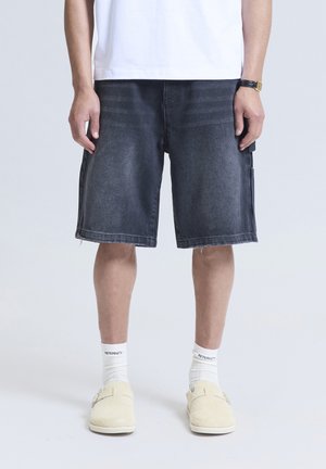 ESSENTIAL JORTS - Jeansshorts - washed black