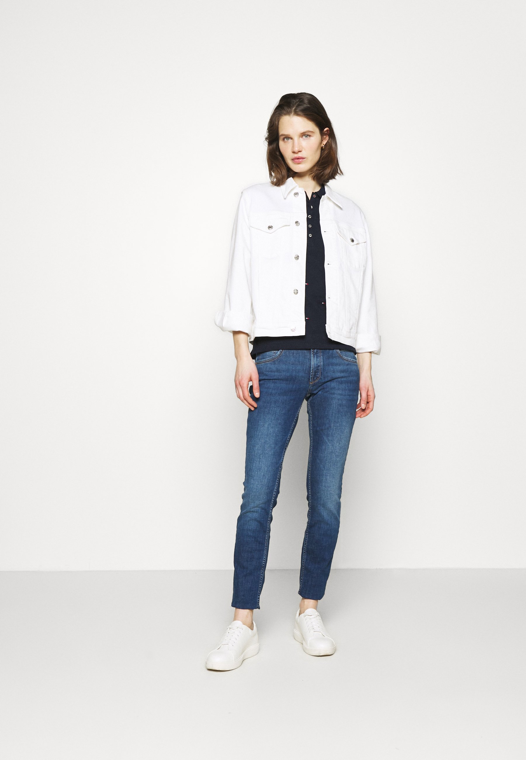 Women FELICIA SLIM EMBROIDERY - Polo shirt Women FELICIA SLIM EMBROIDERY - Polo shirt