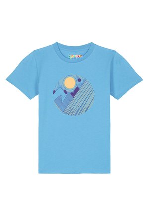 GEOMETRIC LANDSCAPE 3 - T-Shirt print - aqua blue