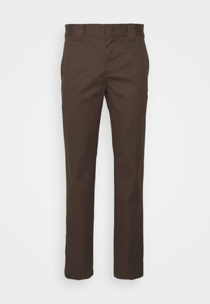 WORK PANT  - Chino kalhoty - dark brown