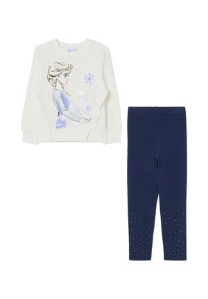 SET - Sweatshirt - white/blue