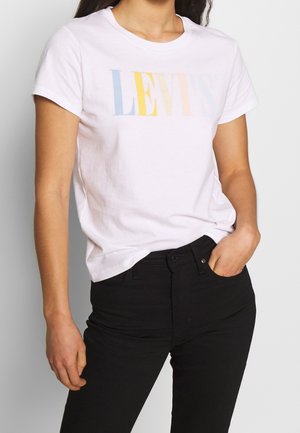 T-shirt print - white