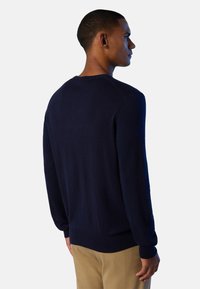 North Sails MIT RUNDHALSAUSSCHNITT UND LOGO - Trui - navy