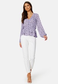 Bubbleroom WRAP BLOUSE - Bluse - lilac