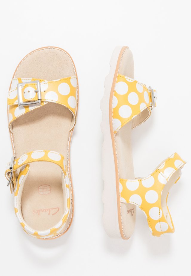 CROWN BLOOM - Sandali - yellow