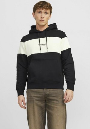 COLOUR BLOCKING  - Hoodie - black