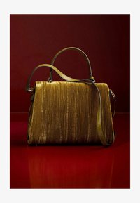 Niet geselecteerd, olive green velvet