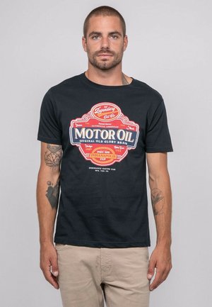 T-shirt imprimé - bleu marine