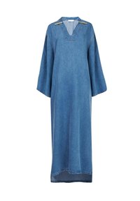 Leem V-NECK - Maxi-jurk - blue