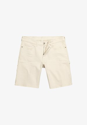 STHUGE, STHUGE DENIM CARGO BERMUDA SHORTS, 5 POCKETS, LOOSE FIT, UP TO SIZE 72 - Jeans Shorts - off-white