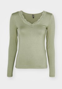 PCBARBERA - T-shirt à manches longues - deep lichen green
