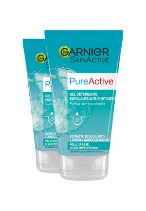 Garnier ESFOLIANTE PURE ACTIVE, TEXTURE IN GEL - 2 PACK - Esfoliante