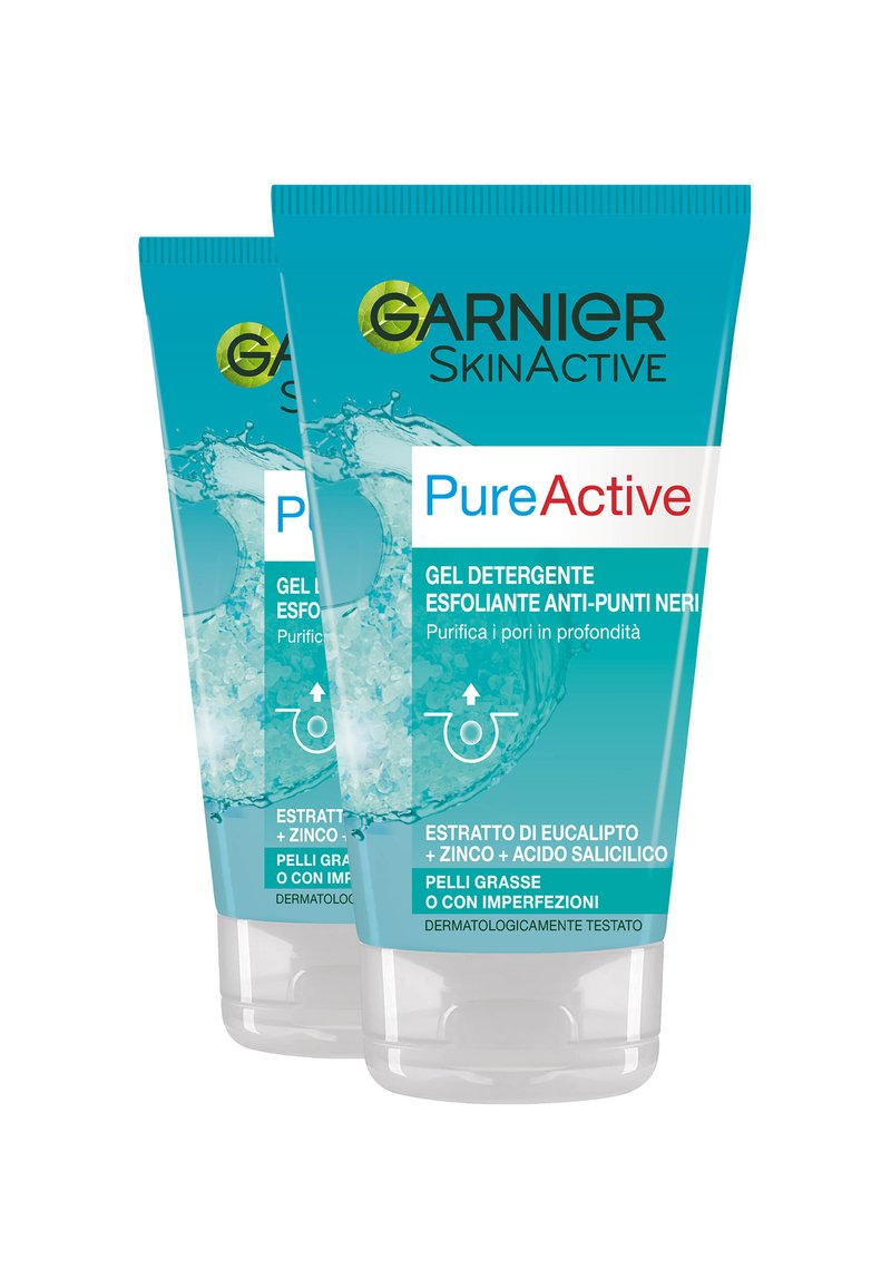 Garnier - ESFOLIANTE PURE ACTIVE, TEXTURE IN GEL - 2 PACK - Esfoliante, Ingrandire